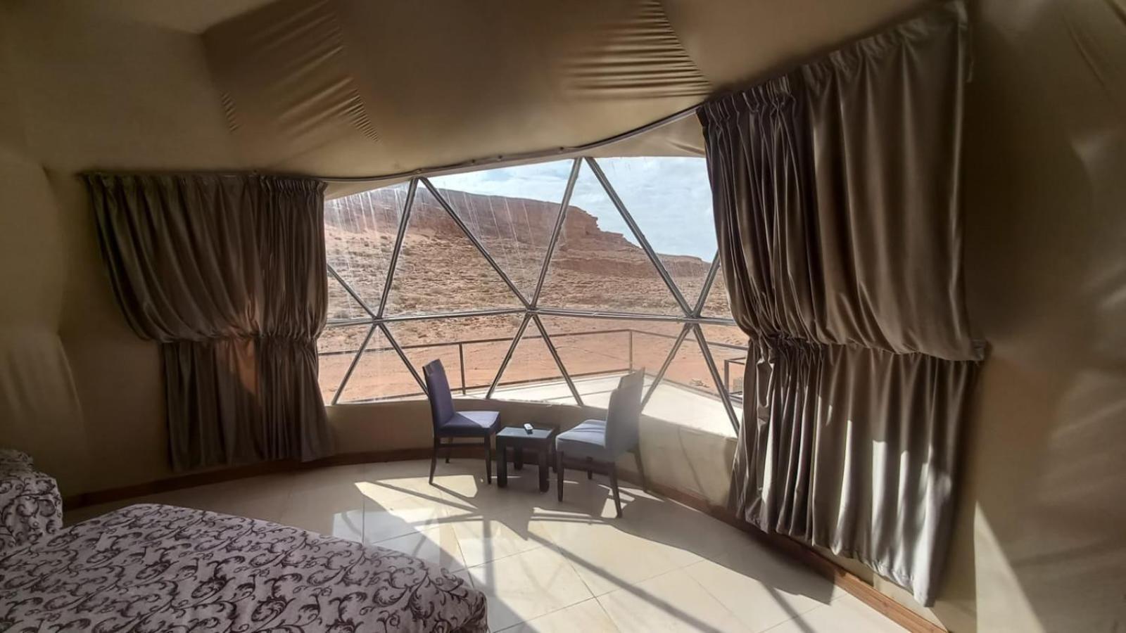 Hotel Al Raha Luxury Camp Wadi Rum Exteriér fotografie