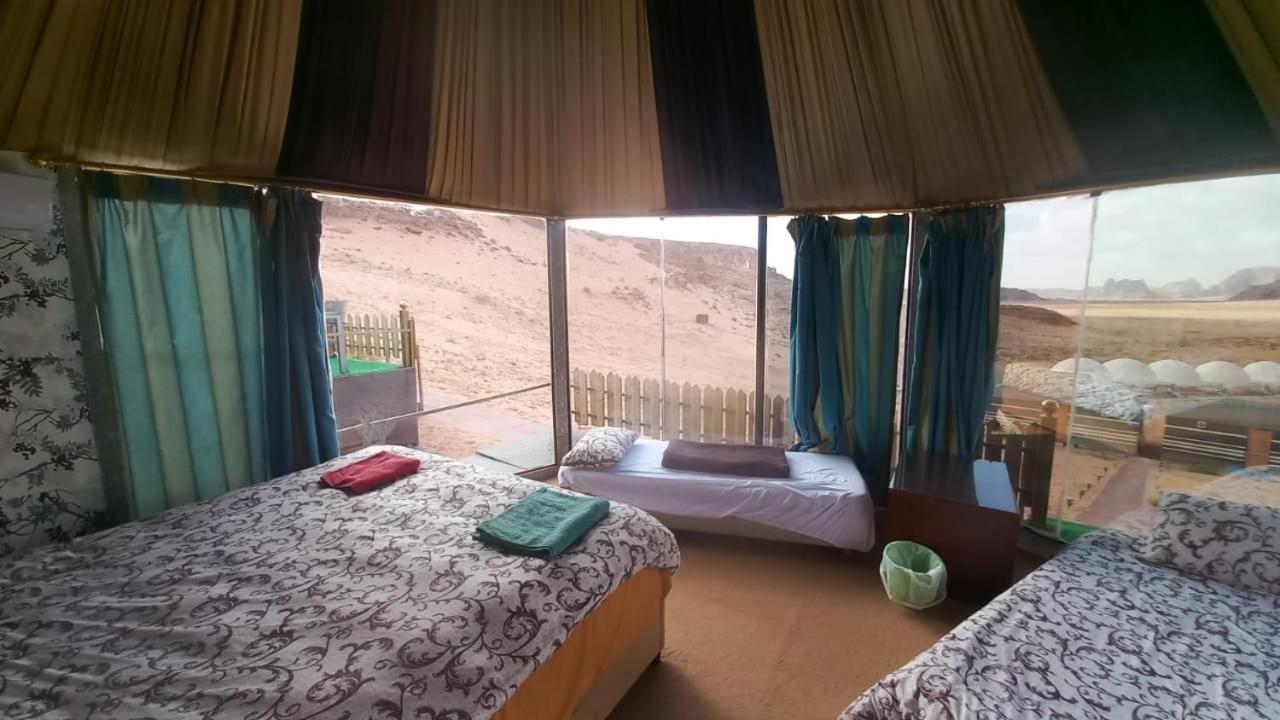 Hotel Al Raha Luxury Camp Wadi Rum Exteriér fotografie