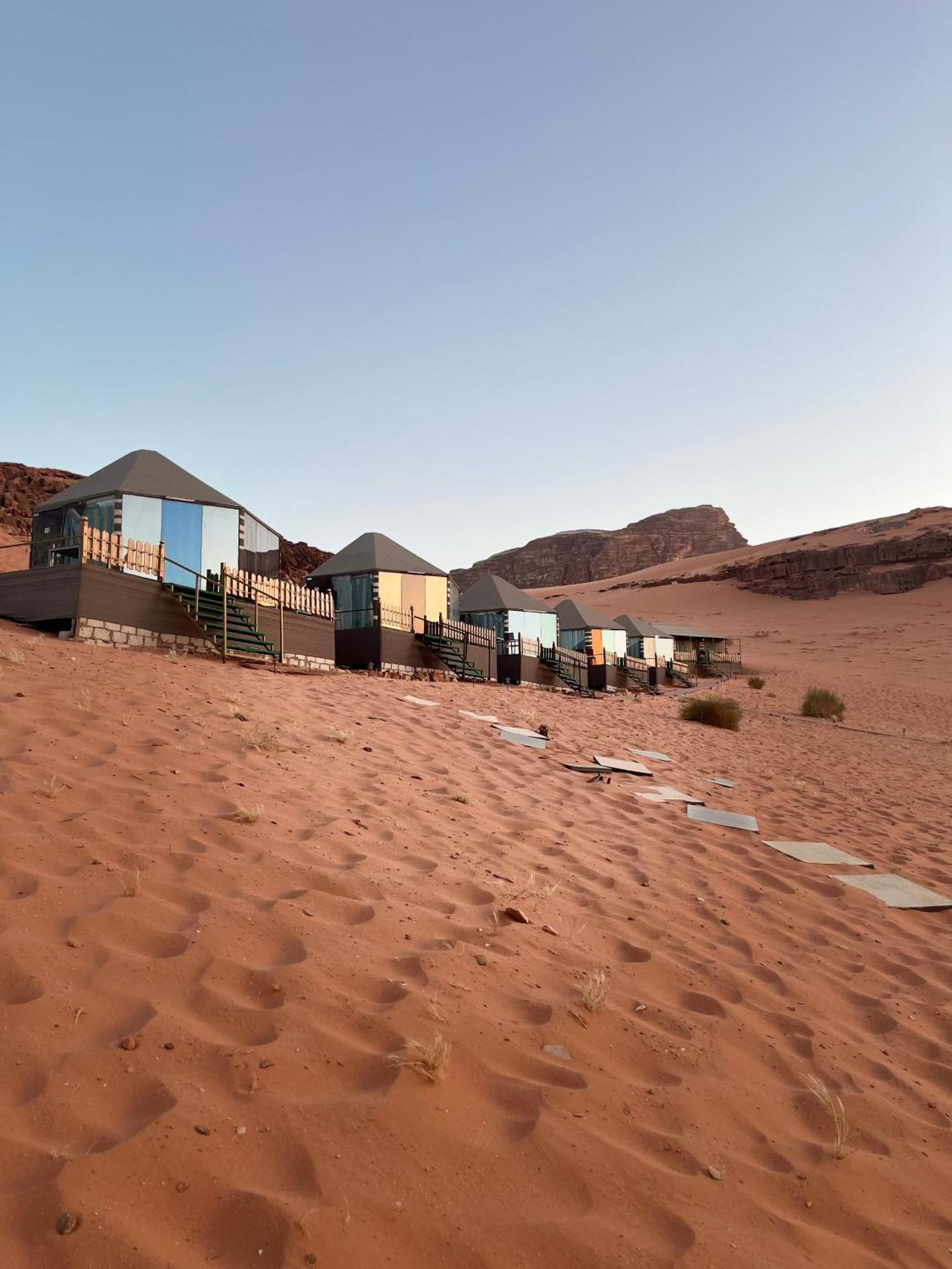 Hotel Al Raha Luxury Camp Wadi Rum Exteriér fotografie